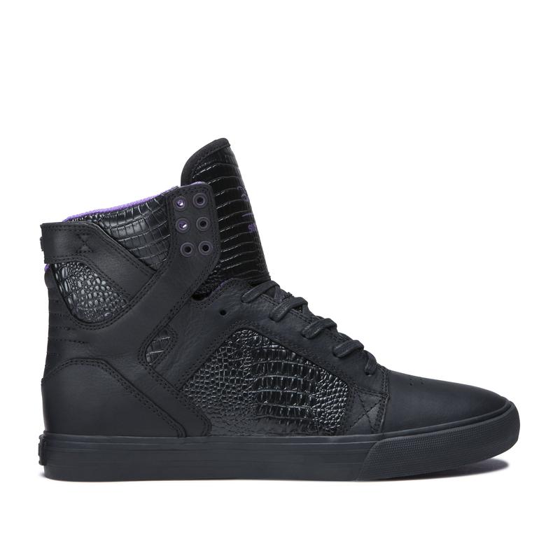 Zapatillas Altas Supra Argentina Hombre - SKYTOP Negras (CMSAH-3152)